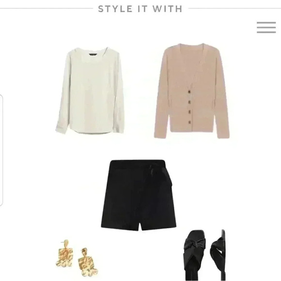 Banana Republic Brushed Marled Cardigan - Picture 3 of 15